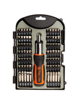 JEU EMBOUT TOURNEVIS 71pc TACTIX  900171