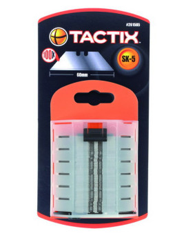 Lot de 100 lames pour cutter 60mm 261505 - TACTIX
