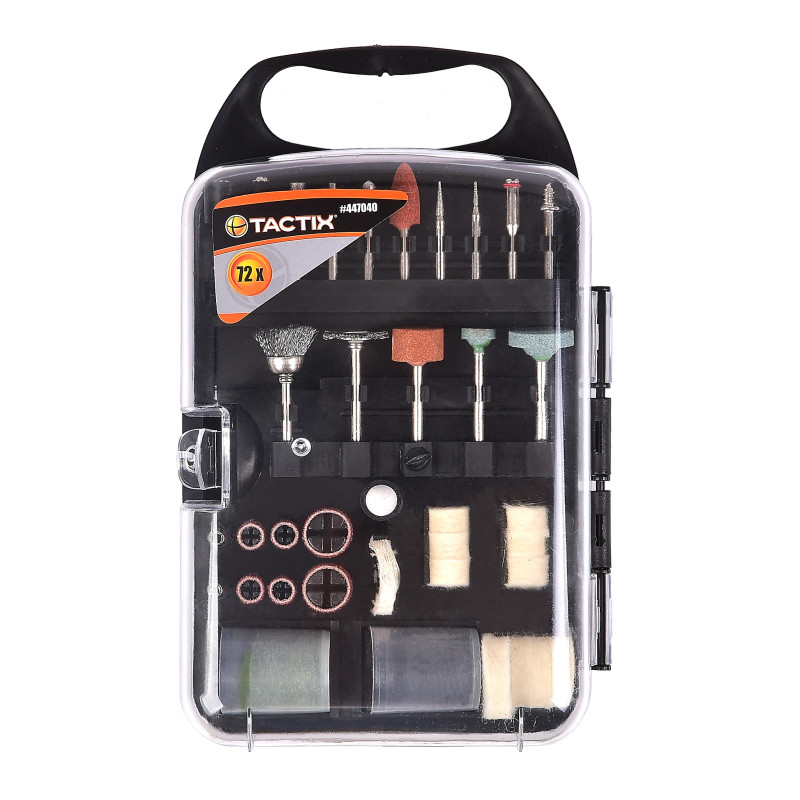 ENSEMBLE D'OUTILS ROTATIFS 72PC  447040