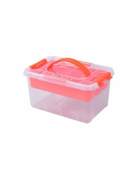 BAC DE RANGEMENT 35L TRANSPARENT